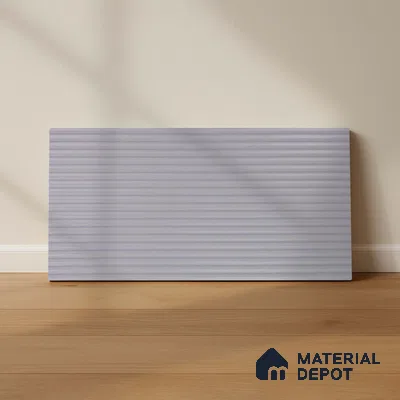 Faux Subway Wall Tile TL 05381 C Miraq Temba Grey 2 ft x 1 ft Ceramic Matte Finish - 8 mm | Suitable For Kitchen, Bathroom Walls and Backsplashes | Please Expect a Slight Variation of Pattern