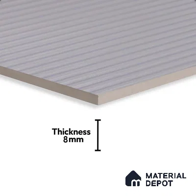Faux Subway Wall Tile TL 05381 C Miraq Temba Grey 2 ft x 1 ft Ceramic Matte Finish - 8 mm | Suitable For Kitchen, Bathroom Walls and Backsplashes | Please Expect a Slight Variation of Pattern