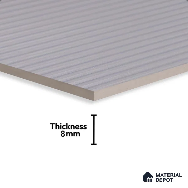 Faux Subway Wall Tile TL 05381 C Miraq Temba Grey 2 ft x 1 ft Ceramic Matte Finish - 8 mm | Suitable For Kitchen, Bathroom Walls and Backsplashes | Please Expect a Slight Variation of Pattern