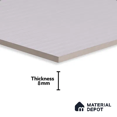 Faux Subway Wall Tile TL 05381 E Miraq Temba White 2 ft x 1 ft Ceramic Matte Finish - 8 mm | Suitable For Kitchen, Bathroom Walls and Backsplashes | Please Expect a Slight Variation of Pattern (Sample)