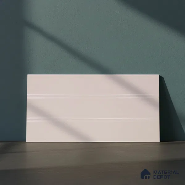 Faux Subway Wall Tile TL 05385 B Miraq Eggshell Ivory 2 ft x 1 ft Ceramic Matte Finish - 8 mm | Suitable For Kitchen, Bathroom Walls and Backsplashes | Please Expect a Slight Variation of Pattern (Sample)