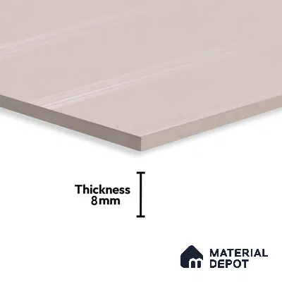 Faux Subway Wall Tile TL 05385 B Miraq Eggshell Ivory 2 ft x 1 ft Ceramic Matte Finish - 8 mm | Suitable For Kitchen, Bathroom Walls and Backsplashes | Please Expect a Slight Variation of Pattern (Sample)
