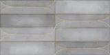 Faux Subway Wall Tile TL 05295 D Splendore Golden Arch Shadow 2 ft x 1 ft Ceramic Matte Finish - 9 mm | Suitable for Bathroom, Balcony, Kitchen Walls & Backsplashes | Image 01