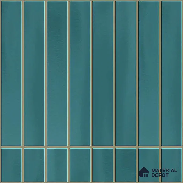 Faux Subway Wall Tile TL 06338 C  Spacora 12 inch x 12 inch Ceramic Matte Finish - 9.5 mm | Suitable for Accent / Feature Walls, Bathroom, Kitchen Wall & Backsplashes | Please Expect a Slight Variation of Pattern (Sample)