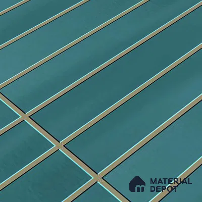 Faux Subway Wall Tile TL 06338 C  Spacora 12 inch x 12 inch Ceramic Matte Finish - 9.5 mm | Suitable for Accent / Feature Walls, Bathroom, Kitchen Wall & Backsplashes | Please Expect a Slight Variation of Pattern (Sample)