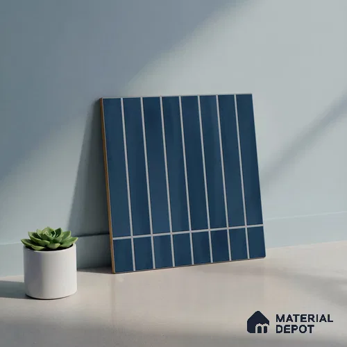 Faux Subway Wall Tile TL 06338  AstroTile 12 inch x 12 inch Ceramic Matte Finish - 9.5 mm | Suitable for Accent / Feature Walls, Bathroom, Kitchen Wall & Backsplashes | Please Expect a Slight Variation of Pattern