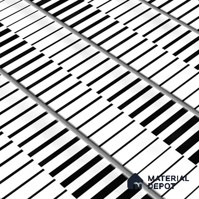 Faux Subway Wall Tile TL 06350  City 12 inch x 12 inch Ceramic Matte Finish - 9.5 mm | Suitable for Accent / Feature Walls, Bathroom, Kitchen Wall & Backsplashes | Please Expect a Slight Variation of Pattern