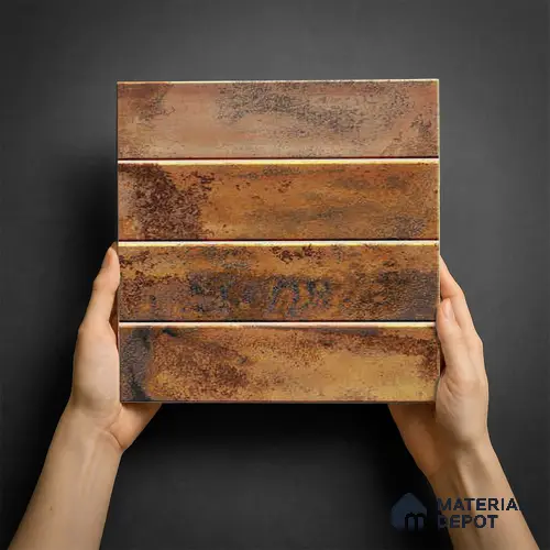 Faux Subway Wall Tile TL 06348  MetroTile 12 inch x 12 inch Ceramic Matte Finish - 9.5 mm | Suitable for Accent / Feature Walls, Bathroom, Kitchen Wall & Backsplashes | Please Expect a Slight Variation of Pattern