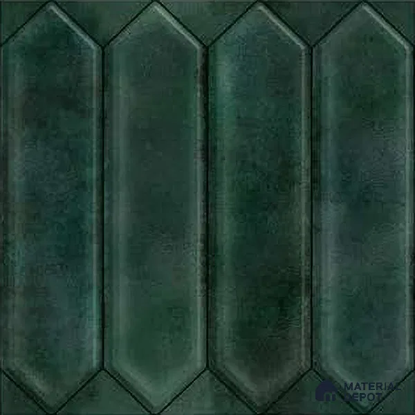 Faux Subway Wall Tile TL 06347 B  Picket Gardenrix 12 inch x 12 inch Ceramic Matte Finish - 9.5 mm | Suitable for Accent / Feature Walls, Bathroom, Kitchen Wall & Backsplashes | Please Expect a Slight Variation of Pattern
