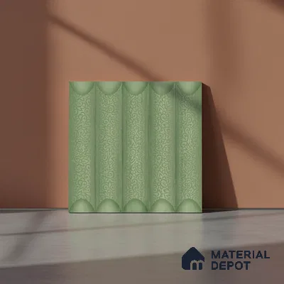 Faux Subway Wall Tile TL 06337 B  Concordia 12 inch x 12 inch Ceramic Matte Finish - 9.5 mm | Suitable for Accent / Feature Walls, Bathroom, Kitchen Wall & Backsplashes | Please Expect a Slight Variation of Pattern (Sample)