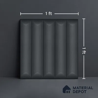 Faux Subway Wall Tile TL 06337 C  Balancia 12 inch x 12 inch Ceramic Matte Finish - 9.5 mm | Suitable for Accent / Feature Walls, Bathroom, Kitchen Wall & Backsplashes | Please Expect a Slight Variation of Pattern
