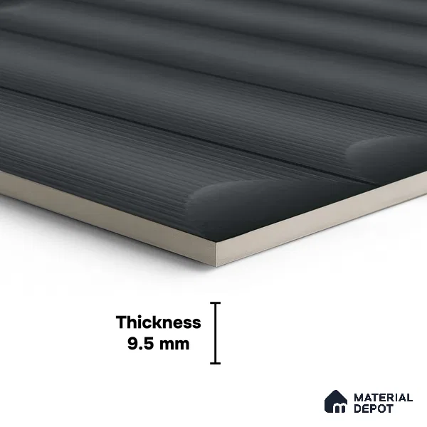 Faux Subway Wall Tile TL 06337 C Balancia 12 inch x 12 inch Ceramic Matte Finish - 9.5 mm | Suitable for Accent / Feature Walls, Bathroom, Kitchen Wall & Backsplashes | Please Expect a Slight Variation of Pattern