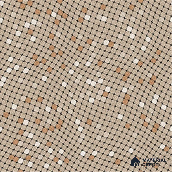 TL 07166 Fawn Kakhi 400x400 mm Matte Finish Parking Vitrified Tile - 12 mm | Pattern Alignment May Vary | 2-3 mm Spacer is Mandatory