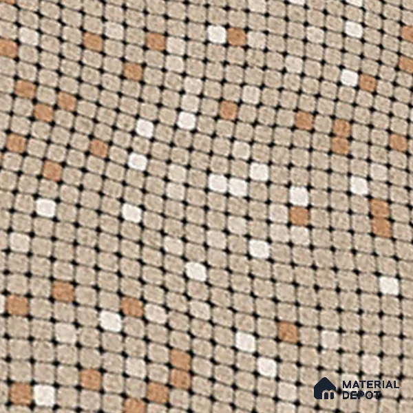 TL 07166 Fawn Kakhi 400x400 mm Matte Finish Parking Vitrified Tile - 12 mm | Pattern Alignment May Vary | 2-3 mm Spacer is Mandatory