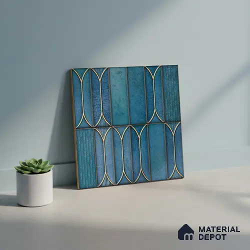 Moroccan Tile TL 04394 I Fenix 212 Decor 12 x 12 inch Ceramic Matte Finish - 9 mm | Please Expect a Slight Variation of Pattern