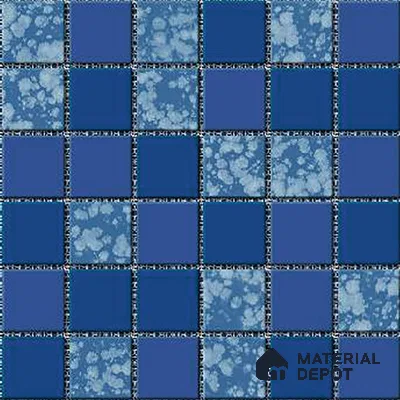 Mosaic Wall & Floor Tile TL 09173 | Matte Finish 12 x 12 inch Ceramic Tile - 10 mm | Suitable For Kitchen, Bathroom, Bedroom & Office