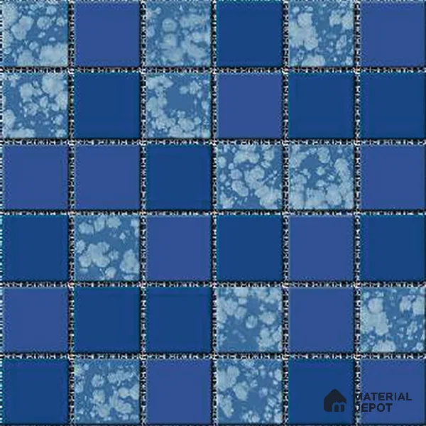 Mosaic Wall & Floor Tile TL 09173 | Matte Finish 12 x 12 inch Ceramic Tile - 10 mm | Suitable For Kitchen, Bathroom, Bedroom & Office