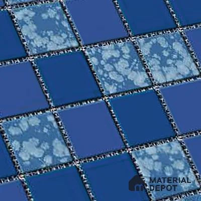 Mosaic Wall & Floor Tile TL 09173 | Matte Finish 12 x 12 inch Ceramic Tile - 10 mm | Suitable For Kitchen, Bathroom, Bedroom & Office
