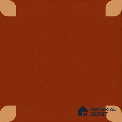 Moroccan Wall & Floor Tile TL 09165 B | Matte Finish 1 ft x 1 ft Ceramic Tile - 10 mm | Suitable For Bathroom, Kitchen, Balcony | Please Expect a Slight Variation of Pattern
