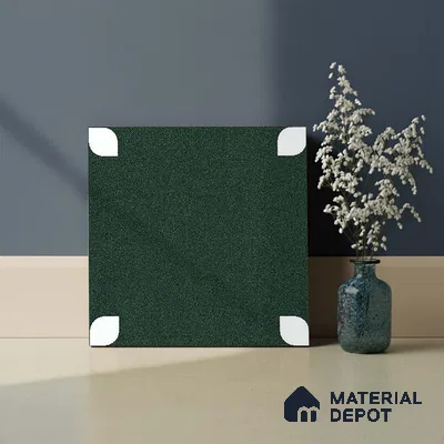 Moroccan Wall & Floor Tile TL 09165 C | Matte Finish 1 ft x 1 ft Ceramic Tile - 10 mm | Suitable For Bathroom, Kitchen, Balcony | Please Expect a Slight Variation of Pattern