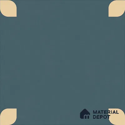 Moroccan Wall & Floor Tile TL 09165 | Matte Finish 1 ft x 1 ft Ceramic Tile - 10 mm | Suitable For Bathroom, Kitchen, Balcony | Please Expect a Slight Variation of Pattern
