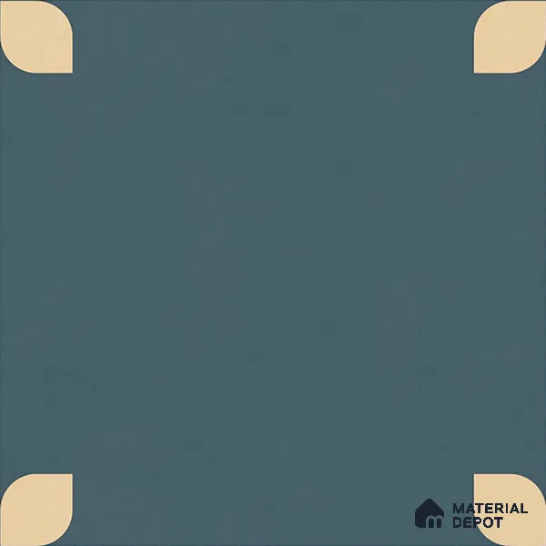 Moroccan Wall & Floor Tile TL 09165 | Matte Finish 1 ft x 1 ft Ceramic Tile - 10 mm | Suitable For Bathroom, Kitchen, Balcony | Please Expect a Slight Variation of Pattern