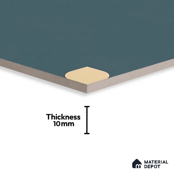 Moroccan Wall & Floor Tile TL 09165 | Matte Finish 1 ft x 1 ft Ceramic Tile - 10 mm | Suitable For Bathroom, Kitchen, Balcony | Please Expect a Slight Variation of Pattern