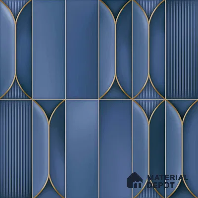 Faux Subway Look Wall Tile TL 09168 B | Glossy Finish 12 x 12 inch Ceramic Tile - 10 mm | Suitable For Kitchen, Bathroom & Dining Area | Please Expect a Slight Variation of Pattern