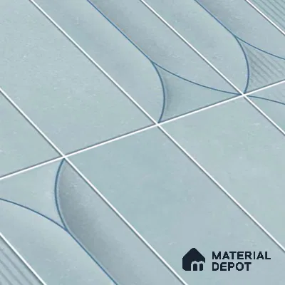 Faux Subway Look Wall Tile TL 09168 F | Matte Finish 12 x 12 inch Ceramic Tile - 10 mm | Suitable For Kitchen, Bathroom & Dining Area | Please Expect a Slight Variation of Pattern
