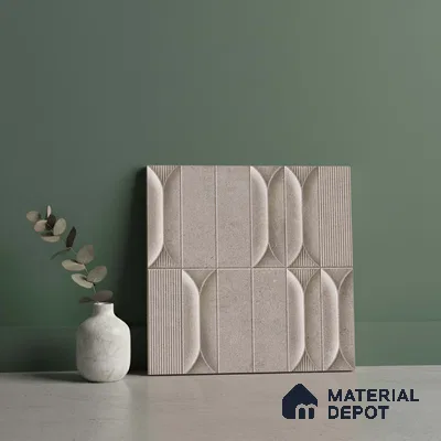 Faux Subway Look Wall Tile TL 09168 G | Matte Finish 12 x 12 inch Ceramic Tile - 10 mm | Suitable For Kitchen, Bathroom & Dining Area | Please Expect a Slight Variation of Pattern