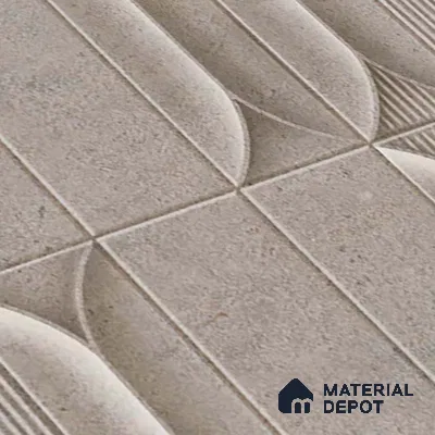 Faux Subway Look Wall Tile TL 09168 G | Matte Finish 12 x 12 inch Ceramic Tile - 10 mm | Suitable For Kitchen, Bathroom & Dining Area | Please Expect a Slight Variation of Pattern