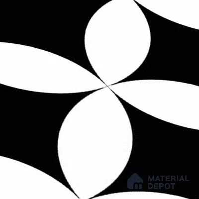 Patterned Look Wall & Floor Tile TL 09171 | Matte Finish 12 x 12 inch Ceramic Tile - 10 mm | Suitable For Kitchen, Bathroom, Bedroom & Office | Please Expect a Slight Variation of Pattern