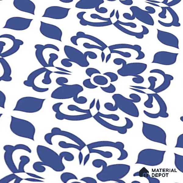 Patterned Look Wall & Floor Tile TL 09155 | Matte Finish 12 x 12 inch Ceramic Tile - 10 mm | Suitable For Kitchen, Bathroom, Bedroom & Office | Please Expect a Slight Variation of Pattern