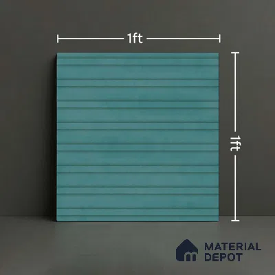 Faux Subway Look Wall Tile TL 09163 B | Matte Finish 12 x 12 inch Ceramic Tile - 10 mm | Suitable For Kitchen, Bathroom & Dining Area | Please Expect a Slight Variation of Pattern