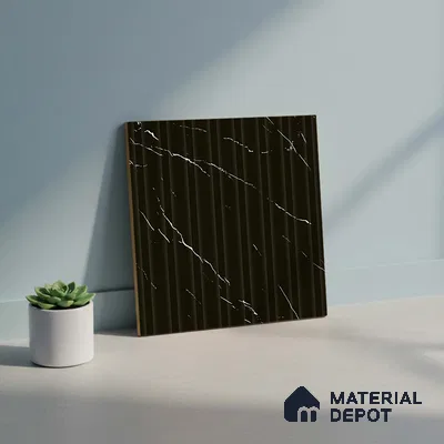 Faux Subway Look Wall Tile TL 09163 E | Matte Finish 12 x 12 inch Ceramic Tile - 10 mm | Suitable For Kitchen, Bathroom & Dining Area | Please Expect a Slight Variation of Pattern