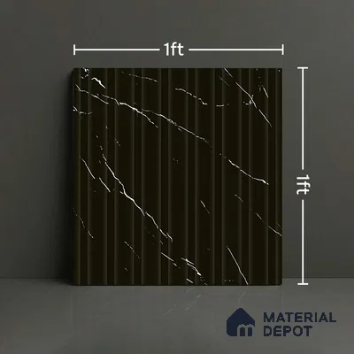 Faux Subway Look Wall Tile TL 09163 E | Matte Finish 12 x 12 inch Ceramic Tile - 10 mm | Suitable For Kitchen, Bathroom & Dining Area | Please Expect a Slight Variation of Pattern