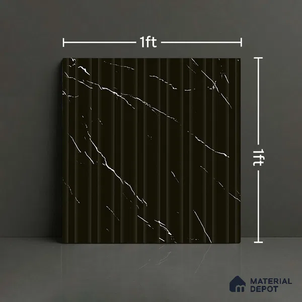 Faux Subway Look Wall Tile TL 09163 E | Matte Finish 12 x 12 inch Ceramic Tile - 10 mm | Suitable For Kitchen, Bathroom & Dining Area | Please Expect a Slight Variation of Pattern