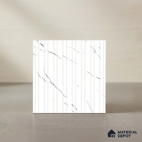 Faux Subway Look Wall Tile TL 09163 F | Matte Finish 12 x 12 inch Ceramic Tile - 10 mm | Suitable For Kitchen, Bathroom & Dining Area | Please Expect a Slight Variation of Pattern