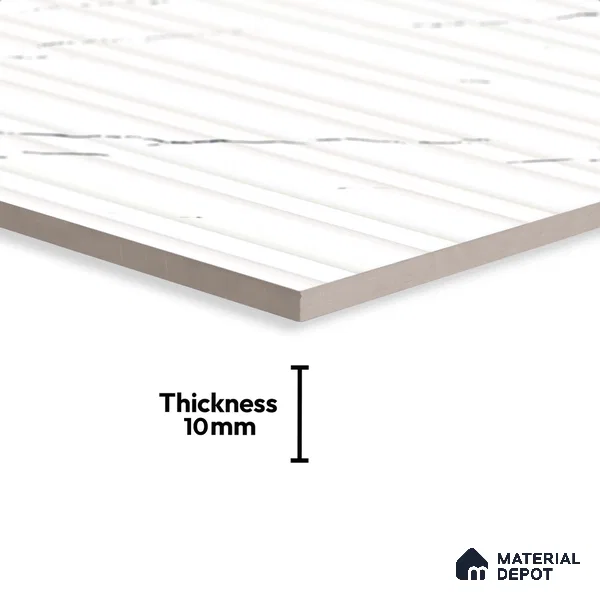 Faux Subway Look Wall Tile TL 09163 F | Matte Finish 12 x 12 inch Ceramic Tile - 10 mm | Suitable For Kitchen, Bathroom & Dining Area | Please Expect a Slight Variation of Pattern