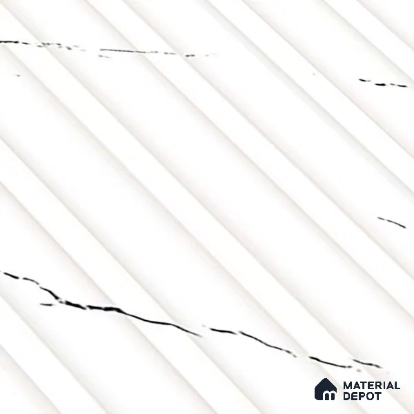 Faux Subway Look Wall Tile TL 09163 F | Matte Finish 12 x 12 inch Ceramic Tile - 10 mm | Suitable For Kitchen, Bathroom & Dining Area | Please Expect a Slight Variation of Pattern