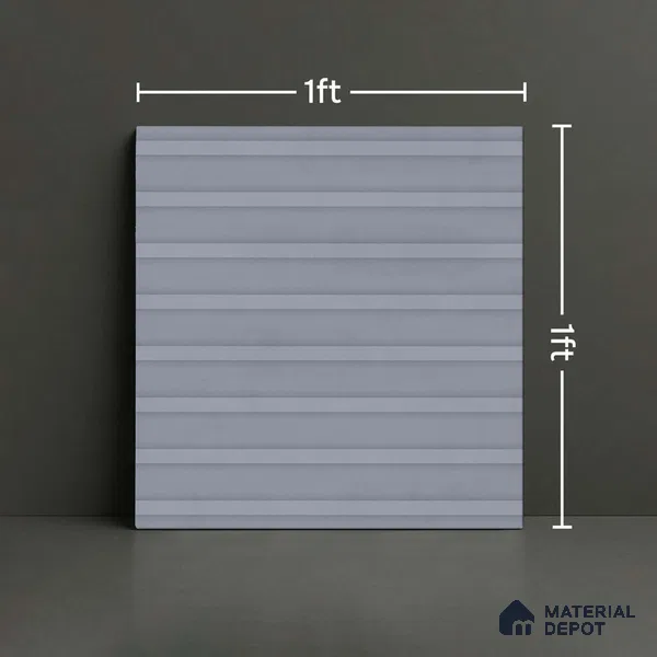 Faux Subway Look Wall Tile TL 09163 | Matte Finish 12 x 12 inch Ceramic Tile - 10 mm | Suitable For Kitchen, Bathroom & Dining Area | Please Expect a Slight Variation of Pattern