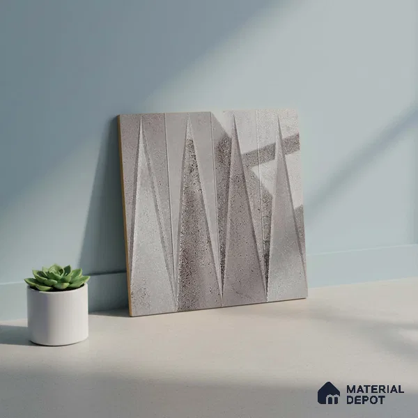 Faux Subway Look Wall Tile TL 09156 B | Glossy Finish 12 x 12 inch Ceramic Tile - 10 mm | Suitable For Kitchen, Bathroom & Dining Area | Please Expect a Slight Variation of Pattern
