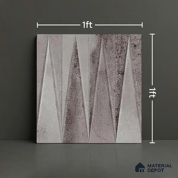Faux Subway Look Wall Tile TL 09156 B | Glossy Finish 12 x 12 inch Ceramic Tile - 10 mm | Suitable For Kitchen, Bathroom & Dining Area | Please Expect a Slight Variation of Pattern
