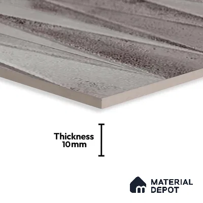 Faux Subway Look Wall Tile TL 09156 B | Glossy Finish 12 x 12 inch Ceramic Tile - 10 mm | Suitable For Kitchen, Bathroom & Dining Area | Please Expect a Slight Variation of Pattern