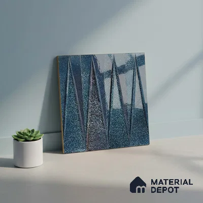 Faux Subway Look Wall Tile TL 09156 D | Glossy Finish 12 x 12 inch Ceramic Tile - 10 mm | Suitable For Kitchen, Bathroom & Dining Area | Please Expect a Slight Variation of Pattern