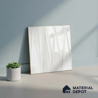 Faux Subway Look Wall Tile TL 09156 | Glossy Finish 12 x 12 inch Ceramic Tile - 10 mm | Suitable For Kitchen, Bathroom & Dining Area | Please Expect a Slight Variation of Pattern