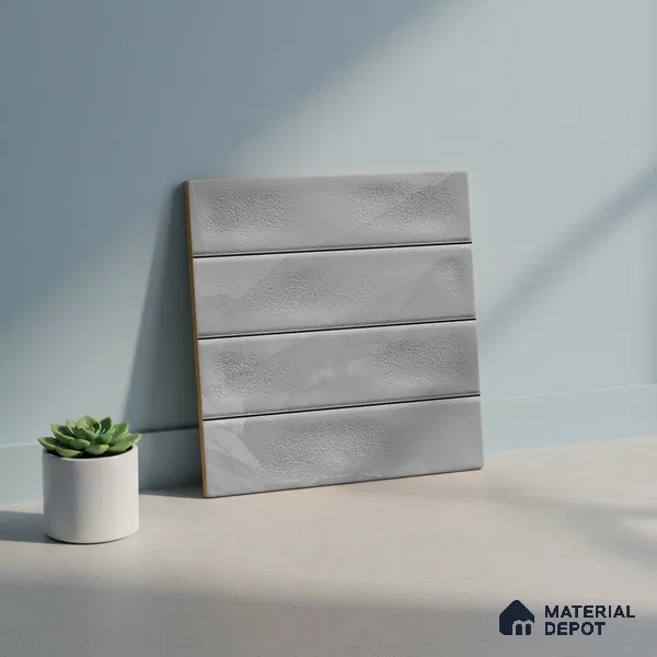 Faux Subway Look Wall Tile TL 09158 | Matte Finish 12 x 12 inch Ceramic Tile - 10 mm | Suitable For Kitchen, Bathroom & Dining Area | Please Expect a Slight Variation of Pattern