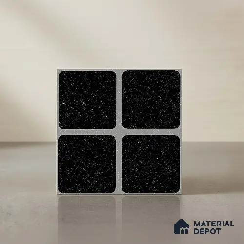 Patterned Look Floor Tile TL 09172 | Matte Finish 12 x 12 inch Ceramic Tile - 10 mm | Suitable For Kitchen, Bathroom, Bedroom & Office | Please Expect a Slight Variation of Pattern