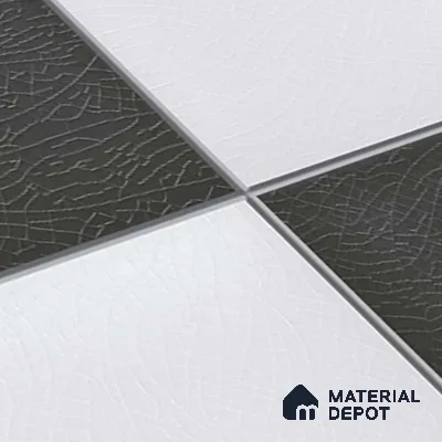 Plain Look Wall & Floor Tile TL 09159 | Matte Finish 12 x 12 inch Ceramic Tile - 10 mm | Suitable For Kitchen, Bathroom, Bedroom & Office | Please Expect a Slight Variation of Pattern