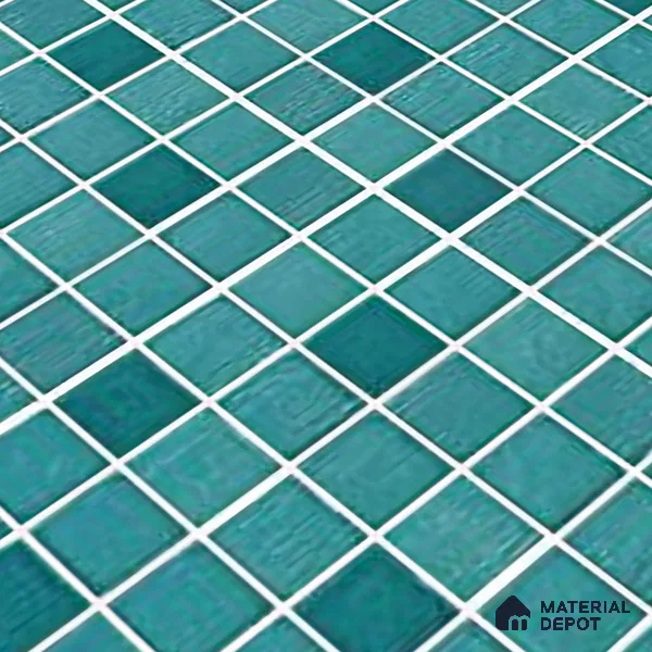 Mosaic Wall & Floor Tile TL 09174 B | Matte Finish 12 x 12 inch Ceramic Tile - 10 mm | Suitable For Kitchen, Bathroom, Bedroom & Office